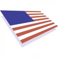 Flag Logo 02 Print Decal