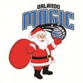 Orlando Magic Santa Claus Logo Iron On Transfer