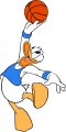 Donald Duck Logo 18 Iron On Transfer