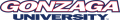 Gonzaga Bulldogs 1998-Pres Wordmark Logo 03 Print Decal