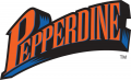 Pepperdine Waves 1998-2003 Wordmark Logo Print Decal