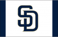 San Diego Padres 2014-2019 Batting Practice Logo Iron On Transfer
