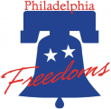 Philadelphia Freedoms 2001-2004 Primary Logo Print Decal