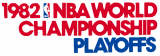 NBA Playoffs 1981-1982 Logo Print Decal