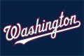 Washington Nationals 2009-Pres Wordmark Logo Print Decal