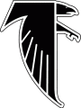 Atlanta Falcons 1990-2002 Primary Logo Print Decal