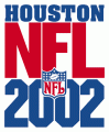 Houston Texans 1999-2002 Special Event Logo Print Decal