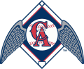 Los Angeles Angels 1993-1996 Alternate Logo Iron On Transfer