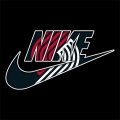 Portland Trail Blazers Nike logo Print Decal