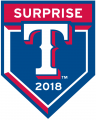 Texas Rangers 2018 Event Logo Iron On Transfer