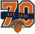 New York Knicks 2016-2017 Anniversary Logo Print Decal