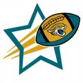 Jacksonville Jaguars Football Goal Star logo Iron On Transfer