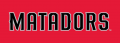 Cal State Northridge Matadors 2014-Pres Wordmark Logo 06 Print Decal