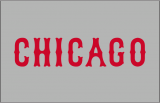 Chicago Cubs 1935-1936 Jersey Logo Print Decal