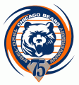 Chicago Bears 1994 Anniversary Logo Iron On Transfer