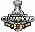 Boston Bruins 2010 11 Champion Logo Print Decal