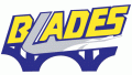 Saskatoon Blades 1993 94-1999 00 Primary Logo Print Decal