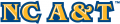 North Carolina A&T Aggies 2006-Pres Wordmark Logo 04 Print Decal