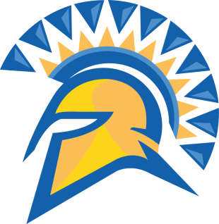 San Jose State Spartans 2000-2005 Secondary Logo Print Decal