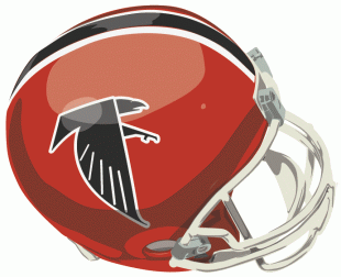 Atlanta Falcons 1978-1983 Helmet Logo Print Decal