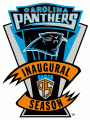Carolina Panthers 1995 Anniversary Logo Iron On Transfer