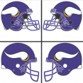 Minnesota Vikings Helmet Logo Iron On Transfer