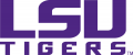 LSU Tigers 2002-Pres Wordmark Logo 02 Print Decal
