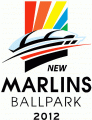 Miami Marlins 2012 Stadium Logo 03 Print Decal