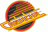 Vancouver Canucks 1992 93-1996 97 Primary Logo Print Decal