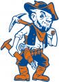 UTEP Miners 1991 Mascot Logo Print Decal