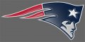 New England Patriots Plastic Effect Logo Print Decal