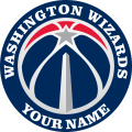 Washington Wizards Customized Logo Iron On Transfer