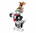 Tom and Jerry Logo 17 Print Decal