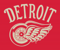 Detroit Red Wings 2013 14 Special Event Logo Print Decal