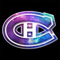 Galaxy Montreal Canadiens Logo Iron On Transfer