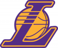 Los Angeles Lakers 2001-2002 Pres Alternate Logo Print Decal