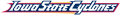 Iowa State Cyclones 1995-2007 Wordmark Logo 03 Print Decal