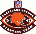 Cleveland Browns 1999 Special Event Logo 01 Print Decal