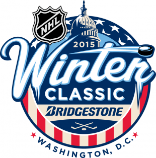 NHL Winter Classic 2014-2015 Logo Print Decal