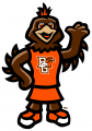 Bowling Green Falcons 2006-Pres Mascot Logo Print Decal