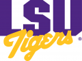 LSU Tigers 1990-2001 Alternate Logo Print Decal