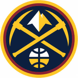 Denver Nuggets 2018-19 Pres Alternate Logo Print Decal