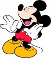 Mickey Mouse Logo 10 Print Decal