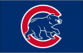 Chicago Cubs 1999-2002 Batting Practice Logo Print Decal
