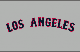 Los Angeles Angels 1961-1964 Jersey Logo Print Decal