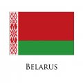 Belarus flag logo Iron On Transfer