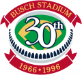 St.Louis Cardinals 1996 Stadium Logo Iron On Transfer
