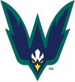 NC-Wilmington Seahawks 2015-Pres Secondary Logo 02 Print Decal