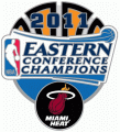 Miami Heat 2010-2011 Champion Logo Print Decal