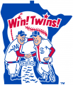 Minnesota Twins 1976-1986 Primary Logo Iron On Transfer